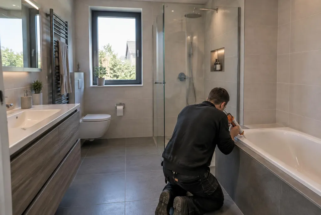 Kitbedrijf Elspeet – badkamer kit vervangen bij de douche